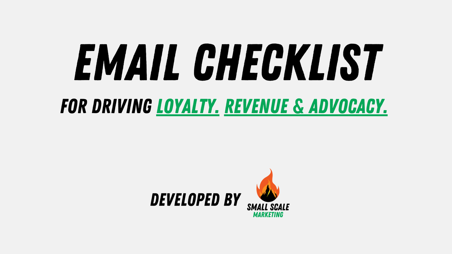 Ultimate Email Guide - To drive Loyalty, Revenue & Advocacy